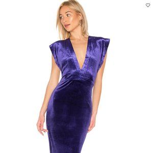 Norma Kamali Rectangle Velvet Gown - Worn ONCE